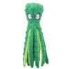 Plush Octopus Soft Dog Stuffed For DogChew Toys Interactive Dog Supplies Fleece Dog Squeaky Toys - Green