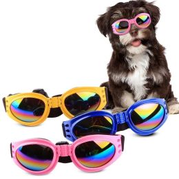 Pet Sunglasses For Dog & Cat; Foldable Dog Glasses For Outdoor; Cat Sunglasses; Pet Accessories - Pink - One-size