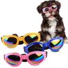 Pet Sunglasses For Dog & Cat; Foldable Dog Glasses For Outdoor; Cat Sunglasses; Pet Accessories - White - One-size