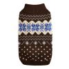 Two-Legged Knit Sweater for Dogs Autumn/Winter Wear - BrownsnowL