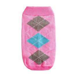 Two-Legged Knit Sweater for Dogs Autumn/Winter Wear - PinkcheckXS