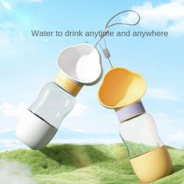 Dog out water bottle dog kettle portable accompanying water bottle dog walking water bottle pet drinking water feeding water dispenser supplies - Comm