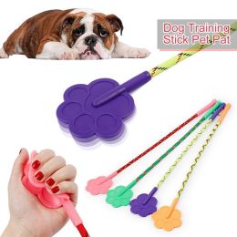 Lightweight Rubber Training Lovely Pet Pat Dog Toy Stick Correct Bad Habits Dogs Whip Trainer Punishment Device Dogs Accessories - Purple - 42cm