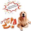 Pet Dog Toys For Small Dogs Funny Simulation Bite Resistant Squeaky Puppy Cat Toy Chew Dogs Toys Pets Products honden speelgoed - as the picture