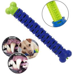 Puppy Brush Dog Toothbrush Chew Toy Molar Stick Cleaning Massager Pet Teeth Cleaning Toys Dog Toys for Small Large Dogs Supplies - 1 pcs