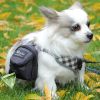 Pet Dog treat pouch Portable Multifunction Dog training bag Outdoor Travel Dog Poop Bag Dispenser Durable Pet accessories - Black