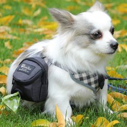 Pet Dog treat pouch Portable Multifunction Dog training bag Outdoor Travel Dog Poop Bag Dispenser Durable Pet accessories - Green