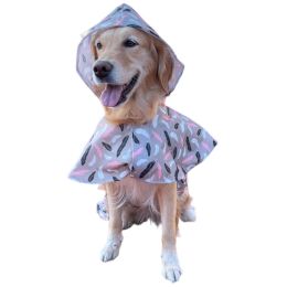 Waterproof Cape for Large and Small Dogs Windproof Raincoat Poncho for Pets - FeatherM