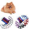 1pcs Adjustable Nylon Dog Leash and Harness Set for Small Dogs and Cats Plain Dog Chest Strap Leash Pet Leash - as the picture