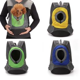 Pet Carriers Comfortable Carrying for Small Cats Dogs Backpack Travel Breathable Mesh Bag Durable Pet Dog Carrier Bag - green - 41cm*55cm*18cm