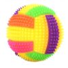 Pet Ball Toy For Dog & Cat; Bouncy Ball Toy With LED Light; Dog Chew Toys; Interactive Dog Toys - Colorful