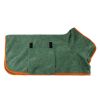 Pet Bath Towel For Dog & Cat; Microfiber Dog Bathrobe; Absorbent Cat Towel; Quick Dry Pet Bathrobe - Dark Green - L