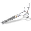 7.0"Pet Dog Grooming Scissors Combine Cutting With Sparse Blending And Texturing Trimmer Scissors - Thinning Scissors