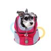 Pet Outing Backpack - Rose Red - S