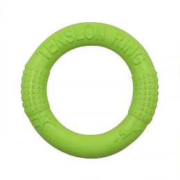 Dog Training Toys; Outdoor Floating Flying Dog Disc Interactive Play Tool; Suitable For Dogs - Green-18cm