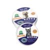 Flea & Tick Collar for Cats and Dogs; 2 Pack; 14 Months Protection; Kills & Repels Fleas and Ticks; Adjustable length - Purple-cans - Cat - Length 39c