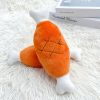 Double-bone Chicken Leg Plush Toy Vocal Connotation BB Pet Dog Cat Toy Supplies.dog chew toy - Chicken Leg Toy