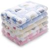 1 Pack 2 Blankets Super Soft Fluffy Premium Cute Elephant Pattern Pet Blanket Flannel Throw for Dog Puppy Cat - Pink - Large (Pack of 2)