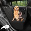 Cargo Liner for Dogs; Water Resistant Pet Cargo Cover Dog Seat Cover Mat for car Sedans Vans with Bumper Flap Protector; Non-Slip - Black - 54 * 58 in