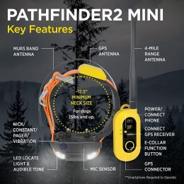 Dogtra PATHFINDER2 MINI GPS Dog Tracking and Dog Training System - Default