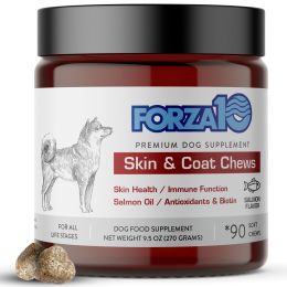 Skin & Coat Chews 9.5 oz jar - Skin &: Coat 9.5