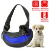 Pet Carrier for Dogs Cats Hand Free Sling Adjustable Padded Strap Tote Bag Breathable Shoulder Bag Carrying Small Dog Cat - Blue - S