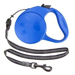 10-foot Blue Extra-Small Retractable Dog Leash - ALSH-004