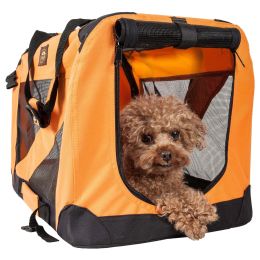 Folding Zippered 360 Vista View House Pet Crate - Small