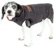 Touchdog Waggin Swag Reversible Insulated Pet Coat - Large - (JKTD9ORBLG)