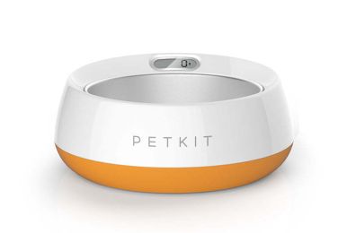 PETKIT FRESH METAL Large Machine Washable Smart Digital Feeding Pet Bowl - Orange