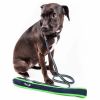 Pet Life 'Free-Fetcher' Hands Free Over-The-Shoulder Shock Absorbent Dog Leash - Navy - Small