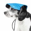 Pet Life 'Cap-Tivating' Uv Protectant Adjustable Fashion Dog Hat Cap - Blue - Medium