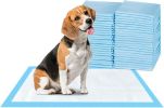 ScratchMe Super-Absorbent Waterproof Dog and Puppy Pet Training Pad; Housebreaking Pet Pad; 100-Count Extra Small-Size; 13''X17.7''; Blue - as Pic