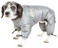 Helios Thunder-crackle Full-Body Waded-Plush Adjustable and 3M Reflective Dog Jacket - Small