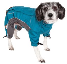 Helios Blizzard Full-Bodied Adjustable and 3M Reflective Dog Jacket - X-Small