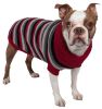 Polo-Casual Lounge Cable Knit Designer Turtle Neck Dog Sweater - Small