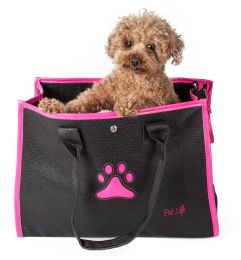 Posh Paw' Pet Carrier - B18BKPMD