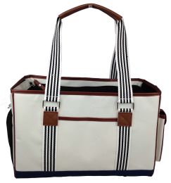 Fashion 'Yacht Polo' Pet Carrier - B20WHMD