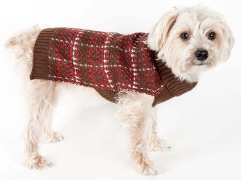 Vintage Symphony Static Fashion Knitted Dog Sweater - Small