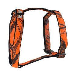 Mossy Oak Basic Dog Harness, Orange, Medium - 22857-06