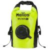 Dog Helios 'Grazer' Waterproof Outdoor Travel Dry Food Dispenser Bag - Yellow - Default