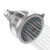 2-Spray Settings 2.92 in. Wall Mount Fixed Adjustable Shower Head in Chrome,,Non-EBAY certified warehouse - White