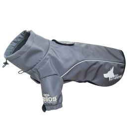 Dog Helios Extreme Softshell Performance Fleece Dog Coat - Grey - Medium