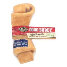 Castor and Pollux Good Buddy Rawhide Bone Dog Treat - Case of 24 - 996983