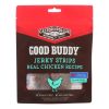 Castor and Pollux Good Buddy Jerky Strips Dog Treats - Real Chicken Recipe - Case of 6 - 4.5 oz. - 1746957