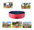 Dog Pool, 160*30/120*30 Foldable Large and Small Dog Pool, Dog Bath, 100% Safe & Non Toxic Kid's Rigid Pool - 120*30