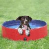 Dog Pool, 160*30/120*30 Foldable Large and Small Dog Pool, Dog Bath, 100% Safe & Non Toxic Kid's Rigid Pool - 120*30