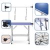 Large Size 46&quot; Grooming Table for Pet Dog and Cat with Adjustable Arm and Clamps Large Heavy Duty Animal grooming table - as pic