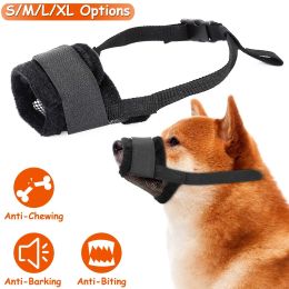 Pet Dog Muzzle Mask Adjustable Dog Mouth Cover - XL