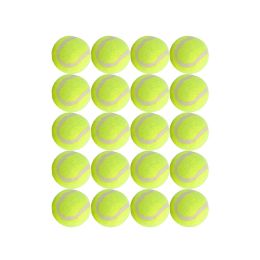 Dog Tennis Balls 20 Pack Pet Tennis Ball for Small Dogs Premium Fetch Toy Non-Toxic Non-Abrasive Material - KM0632